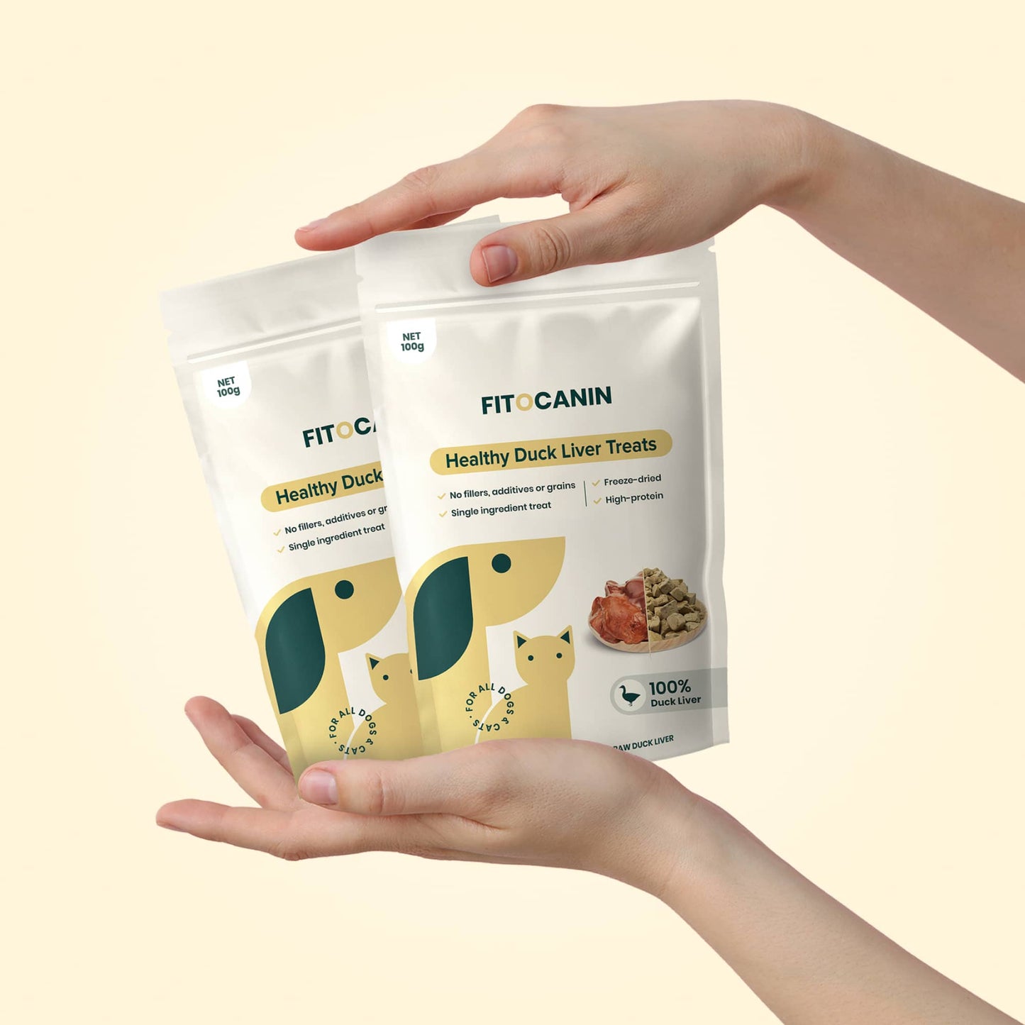 100% Kacsás Jutalomfalat